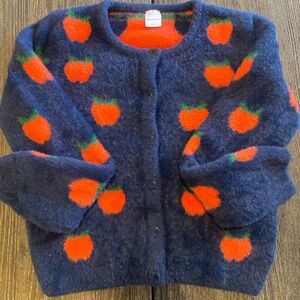 Hanna Anderson Apple Cardigan | Girls Size 12